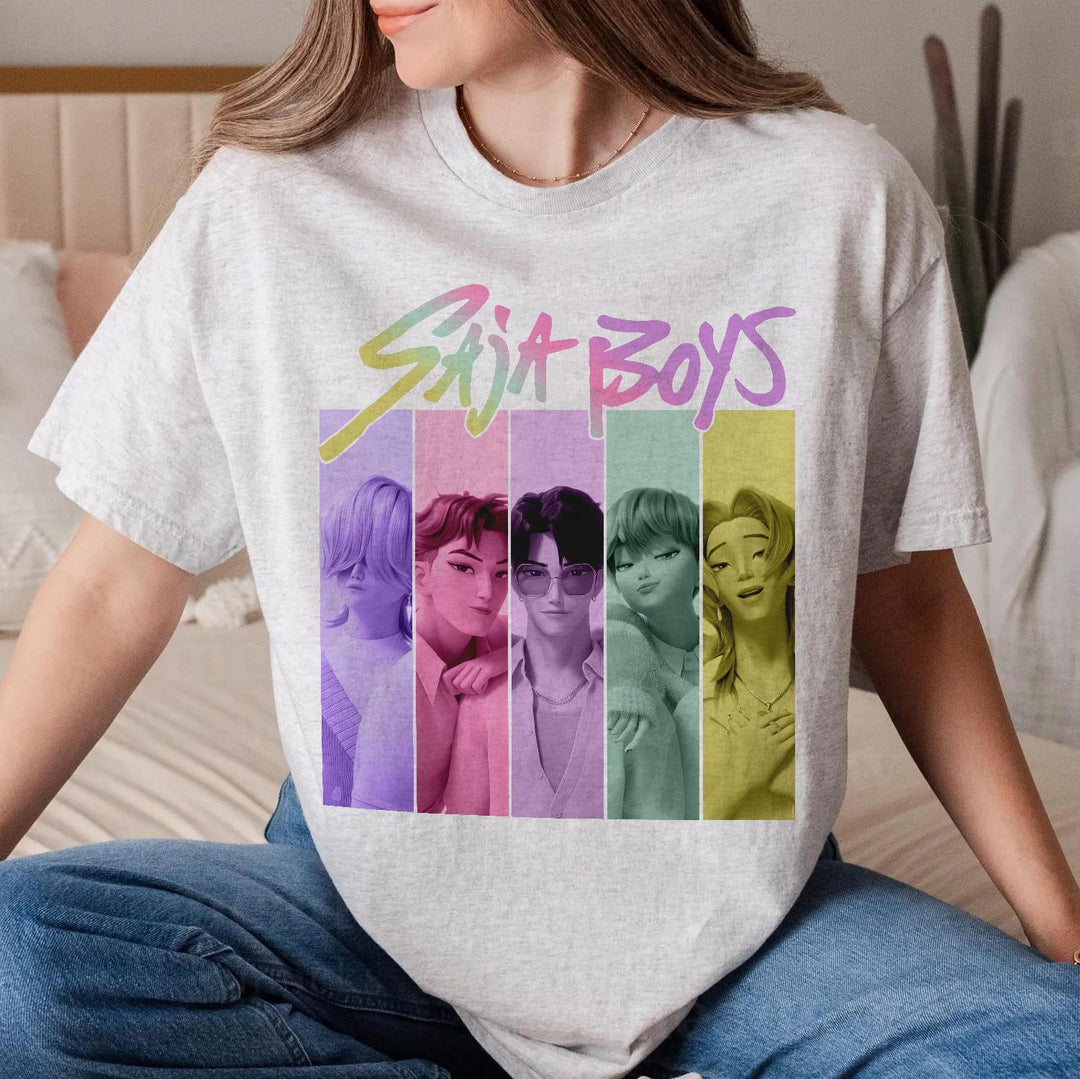 Kpop Demon Hunters Crew Neck T-Shirt