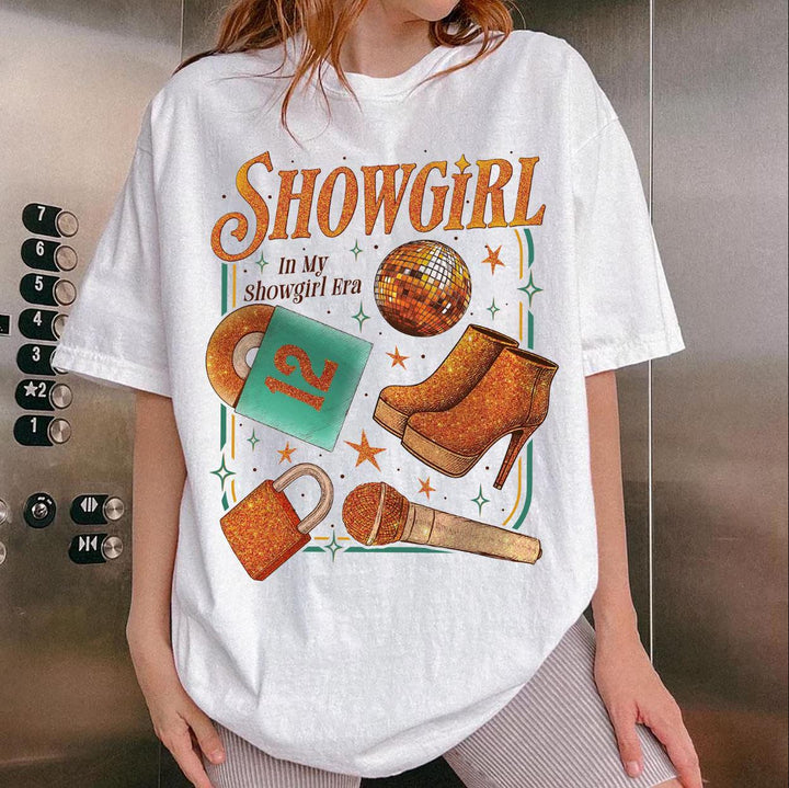 In My Showgirl Era Crew Neck T-shirt