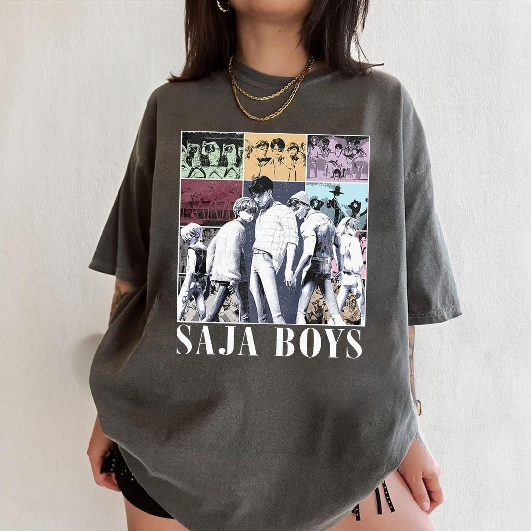 Huntrix Kpop Demo Movie Vintage Print Retro T-shirt
