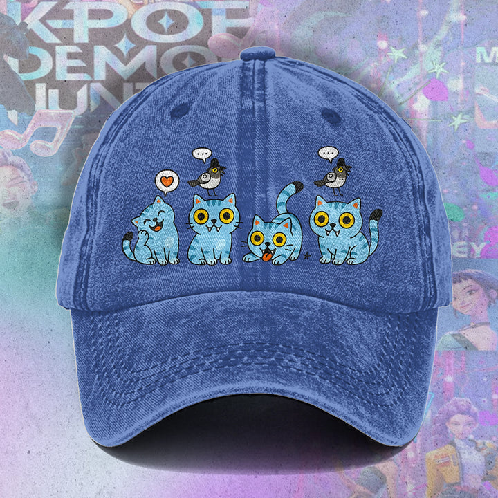 Derpy Tiger Printed Baseball Cap