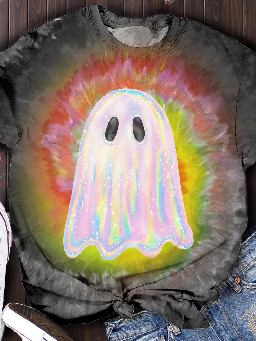 Viral Ghost Crew Neck T-shirt