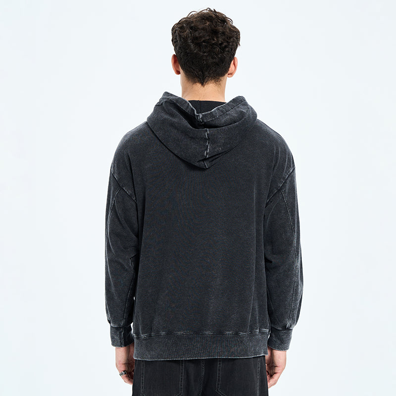 A Frog Prone To Emotional Breakdown Washed Hoodie