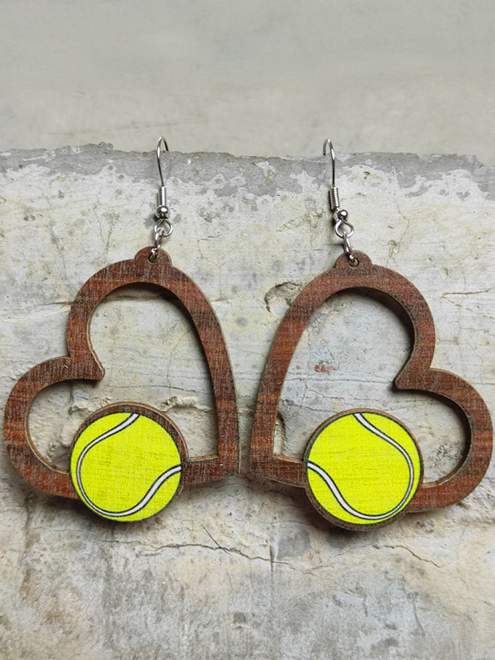 Valentine's Day Heart Sport Earrings