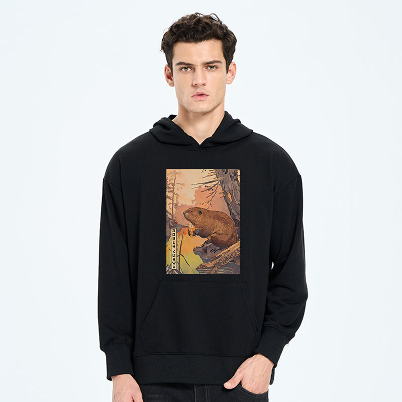 Beaver By The River Classic Hoodie