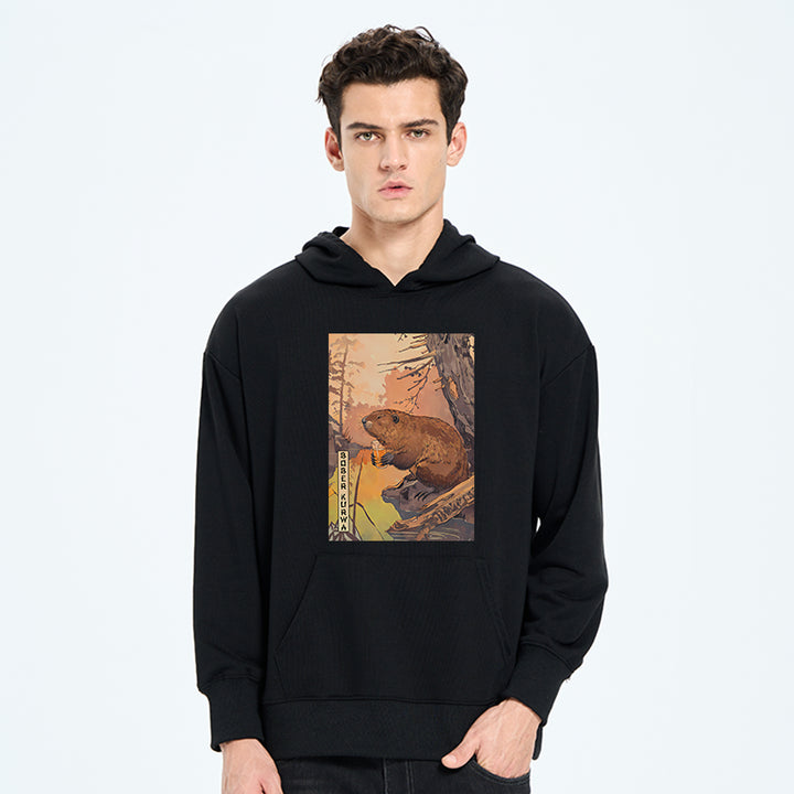 Beaver By The River Classic Hoodie