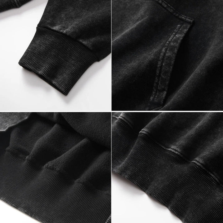 Japanese Pumpkin Monster Washed Hoodie